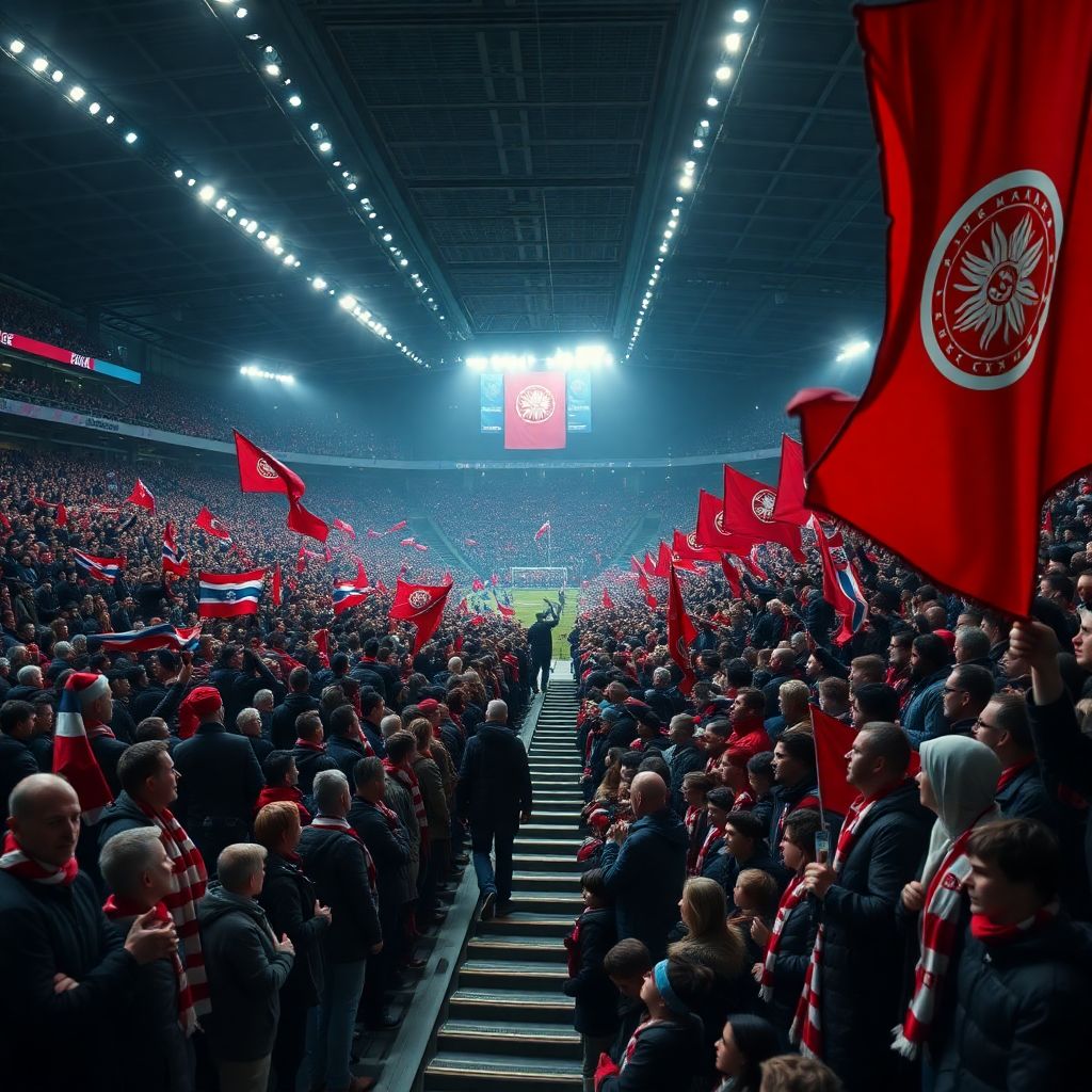 Как формируется атмосфера на трибунах: фан-сектор ЦСКА изнутри