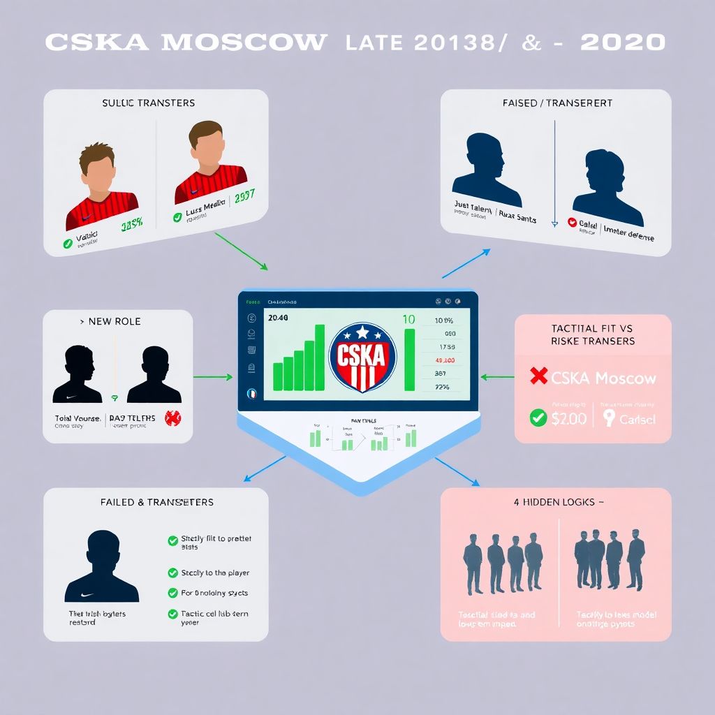 Трансферная политика ЦСКА: удачные и провальные трансферы последних лет